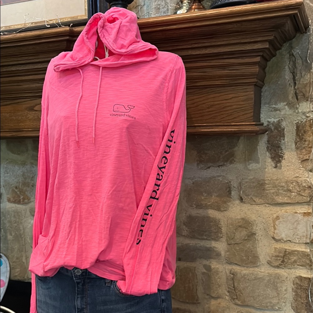 VINEYARD VINES-Hoodie/Pullover Vibrant Pink-NWOT